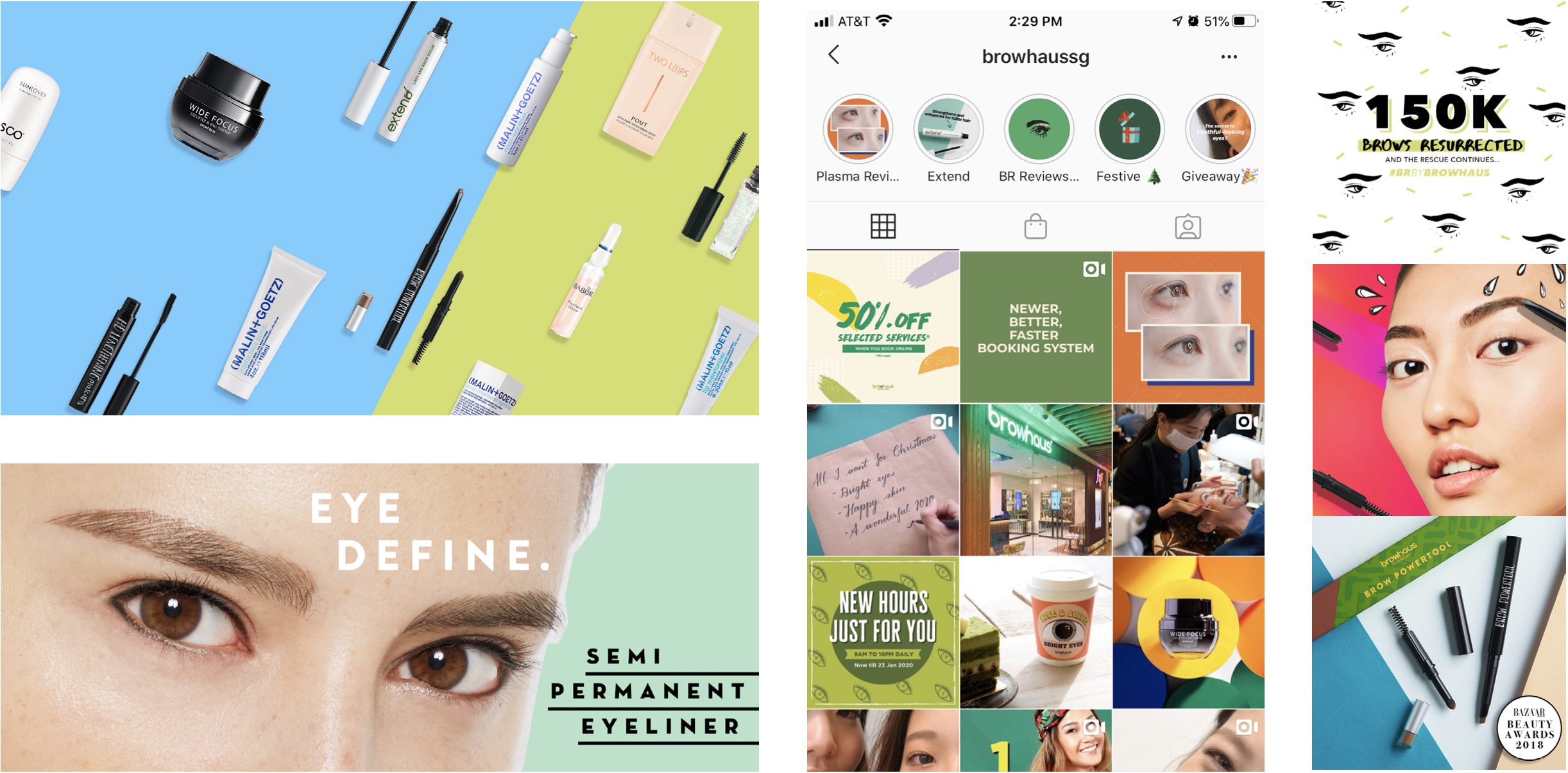 Online presence, Browhaus