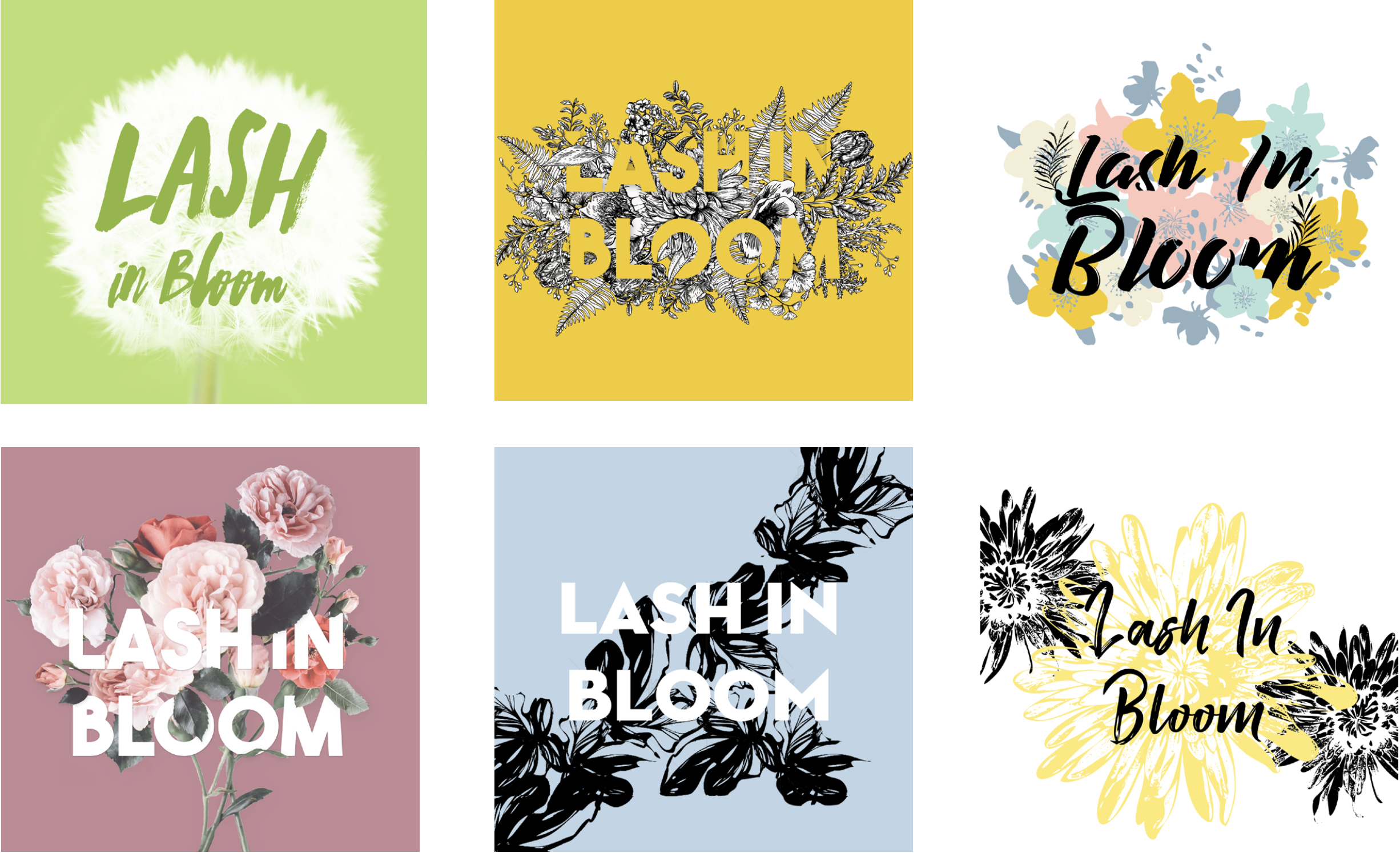Samples from first-round designs